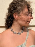 Silver Rain Drop Necklace