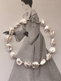 Chunky Shell Pearl Necklace